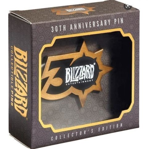 Значок Blizzard 30th Anniversary Exclusive Limited Edition Pin -   -  