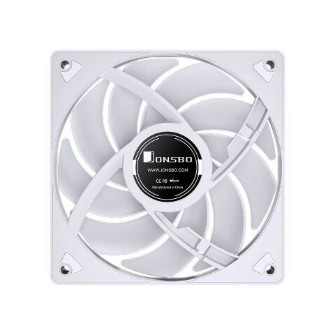 Кулер для корпуса JONSBO SL-120W White - Нулевой остаток (Feed)  - Нулевой остаток (Feed) 