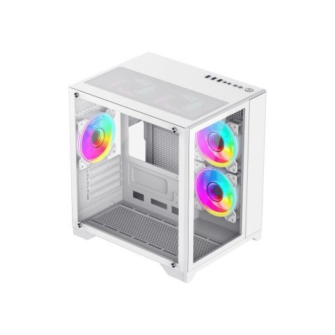 Корпус Gamemax Infinity Mini White - Нулевой остаток (Feed)  - Нулевой остаток (Feed)
