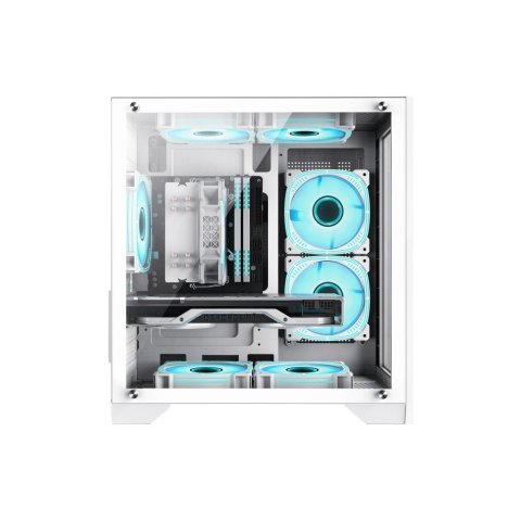 Корпус Gamemax Infinity Mini White - Нулевой остаток (Feed)  - Нулевой остаток (Feed)