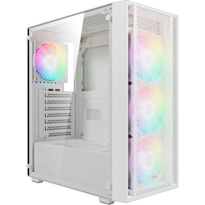 Корпус для ПК Gamdias AURA GC2 ELITE WH ARGB (4711514500622)