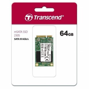 Накопитель SSD mSATA 64GB Transcend (TS64GMSA230S)