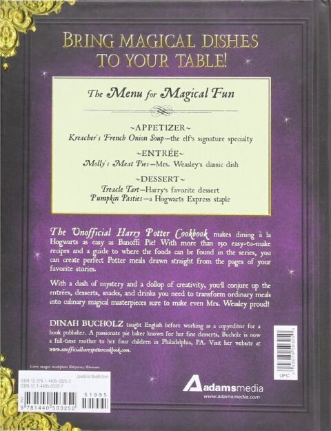 Книга кулінарна The Unofficial Harry Potter Cookbook (Тверда палітурка) (Eng) - -