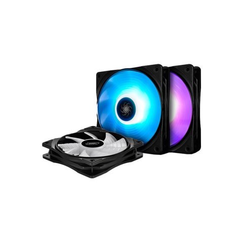 Кулер для корпуса Deepcool RF120-3 IN 1 (DP-FRGB-RF120-3C) - Вентиляторы к корпусам - Вентиляторы к корпусам