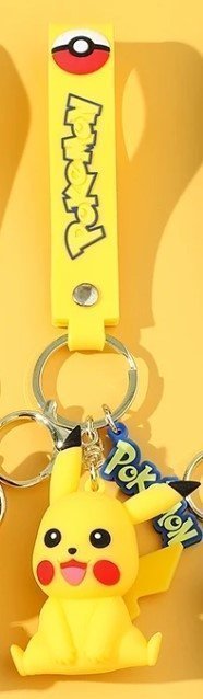 Брелок подвеска на рюкзак Пикачу Покемон Pokemon Pikachu 3D Keychain Anime Backpack -   -  