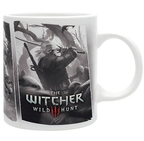 Чашка WITCHER Geralt, Ciri and Yennefer Mug Кружка Ведьмак Геральт Цири Йеннифэр 320 мл -   -