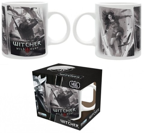 Чашка WITCHER Geralt, Ciri and Yennefer Mug Кружка Ведьмак Геральт Цири Йеннифэр 320 мл -   -