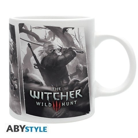 Чашка WITCHER Geralt, Ciri and Yennefer Mug Кружка Ведьмак Геральт Цири Йеннифэр 320 мл -   -