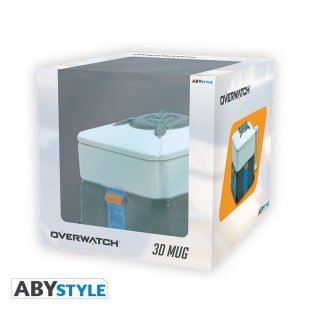 Кружка Overwatch 3D Lootbox Mug чашка Овервотч 500 мл