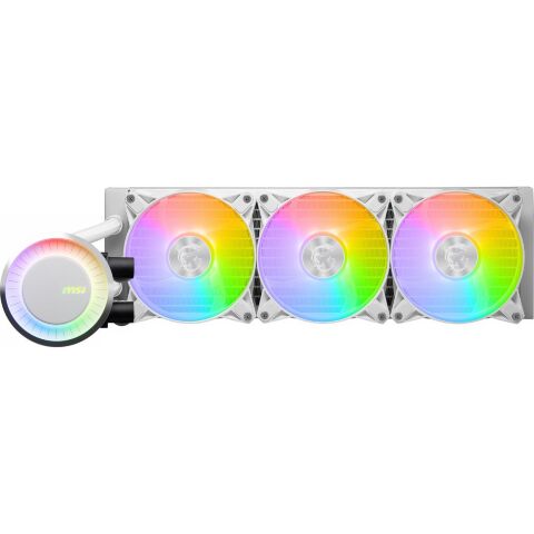 Система жидкостного охлаждения MSI MAG CoreLiquid E360 White - Системы водного охлаждения  - Системы водного охлаждения 