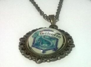 Медальйон Harry Potter Slytherin 4х3 см.