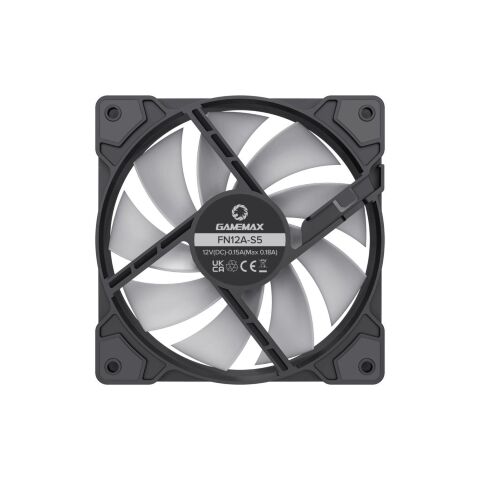 Кулер для корпуса Gamemax FN12A-S5 - Нулевой остаток (Feed)  - Нулевой остаток (Feed) 