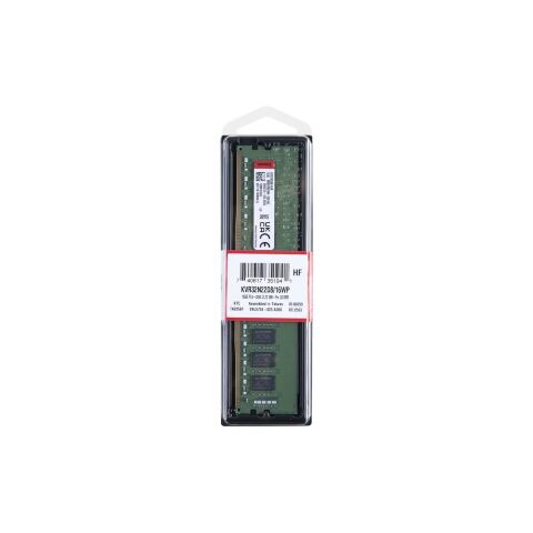 Модуль памяти для компьютера DDR4 16GB 3200 MHz Kingston (KVR32N22D8/16WP) - Нулевой остаток (Feed)  - Нулевой остаток (Feed) 
