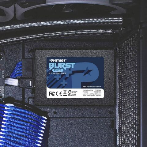 Накопитель SSD 2.5" 480GB Burst Elite Patriot (PBE480GS25SSDR) - Внутренние SSD  - Внутренние SSD 