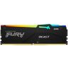Модуль памяти для компьютера DDR5 16GB (2x8GB) 5600 MHz Beast RGB Kingston Fury (ex.HyperX) (KF556C40BBAK2-16)