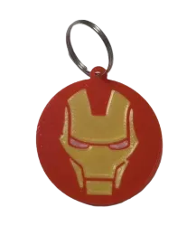 Брелок Marvel Iron-man Keychain Залізна Людина ABS пластик 5 см.