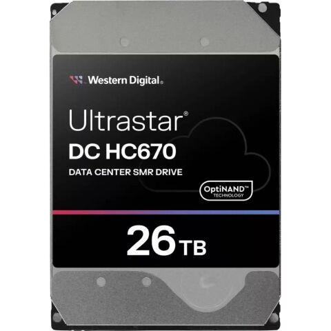 Жесткий диск 3.5" 26TB Ultrastar DC HC670 WD (0F61452 / WSH722626ALN607) - Жесткие диски (HDD)  - Жесткие диски (HDD) 