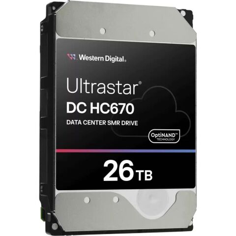 Жесткий диск 3.5" 26TB Ultrastar DC HC670 WD (0F61452 / WSH722626ALN607) - Жесткие диски (HDD)  - Жесткие диски (HDD) 