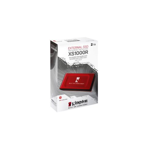 Накопитель SSD USB Type-C 2TB XS1000 Kingston (SXS1000R/2000GA) - Внутренние SSD - Внутренние SSD