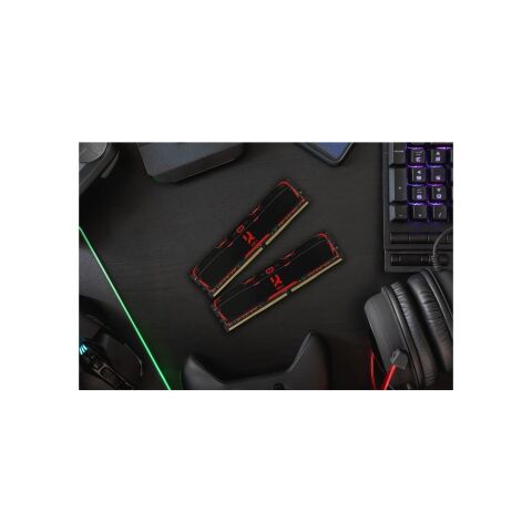 Модуль памяти для компьютера DDR4 32GB (2x16GB) 3200 MHz IRDM Black Goodram (IR-X3200D464L16A/32GDC) - Модули памяти для компьютера  - Модули памяти для компьютера 