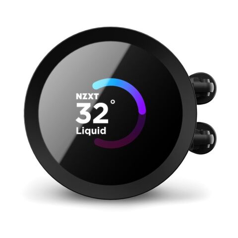 Система жидкостного охлаждения NZXT Kraken 280mm AIO (RL-KN280-B1) - Нулевой остаток (Feed)  - Нулевой остаток (Feed) 