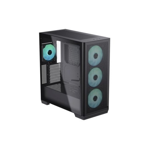 Корпус APNX Creator C1-R Black (APCM-CR01243.11) - Нулевой остаток (Feed)  - Нулевой остаток (Feed)