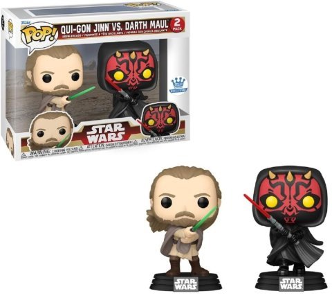 Фигурка Funko Star Wars: Qui-Gon Jinn vs Darth Maul Фанко Квай-Гон Джинн и Дарт Мол Exclusive -   -  