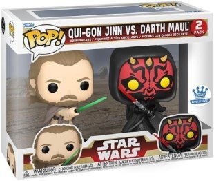 Фигурка Funko Star Wars: Qui-Gon Jinn vs Darth Maul Фанко Квай-Гон Джинн и Дарт Мол Exclusive