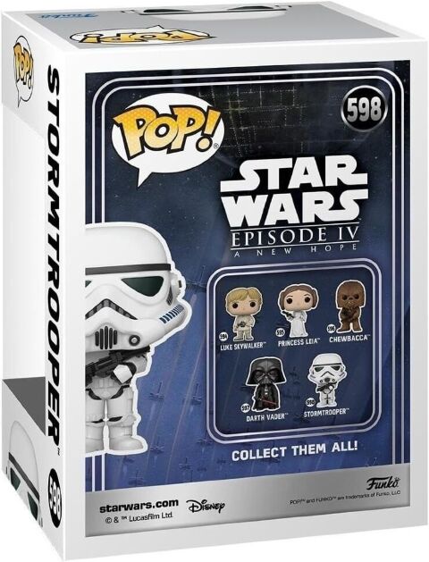 Фігурка Funko Star Wars: Stormtrooper Фанко Зіркові війни Штурмовик 598 - -