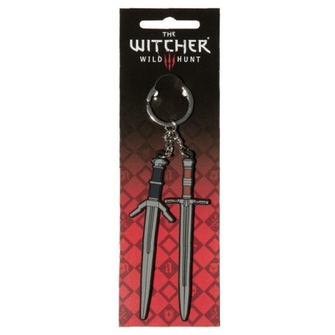 Брелок JINX The Witcher 3 Steel n Silver Keychain -   -
