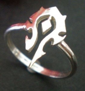 Кольцо World of warcraft Horde (gold, silver) 17,19 -   -  