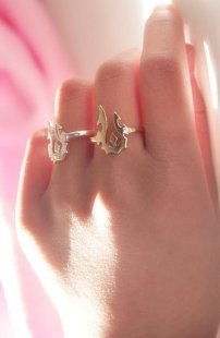 Кольцо World of warcraft Horde (gold, silver) 17,19