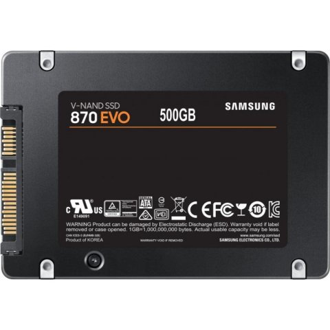 Накопитель SSD 2.5" 500GB 870 EVO Samsung (MZ-77E500BW) - Нулевой остаток (Feed)  - Нулевой остаток (Feed) 