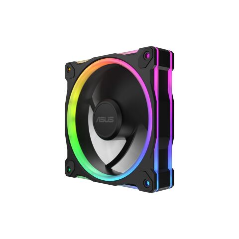 Кулер для корпуса ASUS PRIME MR120 ARGB BLACK 3IN1 (90DA00I0-B09020) - Нулевой остаток (Feed) - Нулевой остаток (Feed)