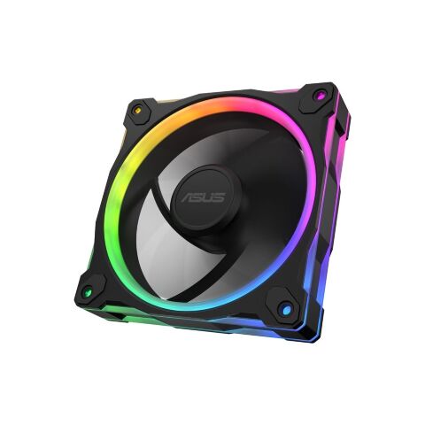 Кулер для корпуса ASUS PRIME MR120 ARGB BLACK 3IN1 (90DA00I0-B09020) - Нулевой остаток (Feed) - Нулевой остаток (Feed)