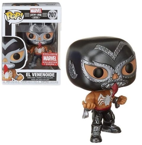 Фигурка Funko Marvel Lucha Libre Venom El Venenoide фанко (Exclusive Marvel Collector Corps) 707 -   -  