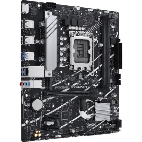 Материнская плата ASUS PRIME B760M-R D4 - Нулевой остаток (Feed)  - Нулевой остаток (Feed) 