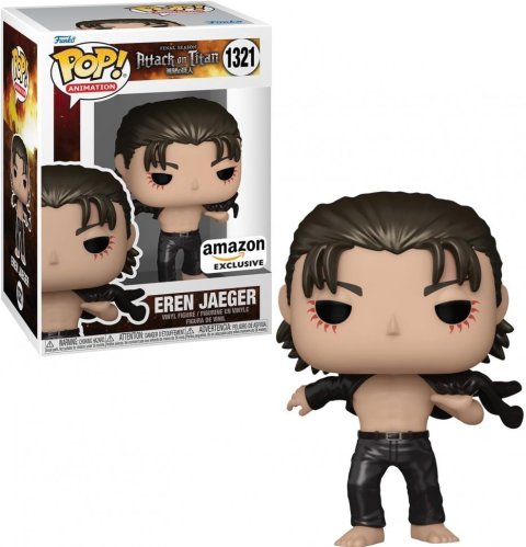Фигурка Funko Attack on Titan Eren Jaeger Атака Титанов фанко Эрен  Metallic Exclusive 1321 -   -  