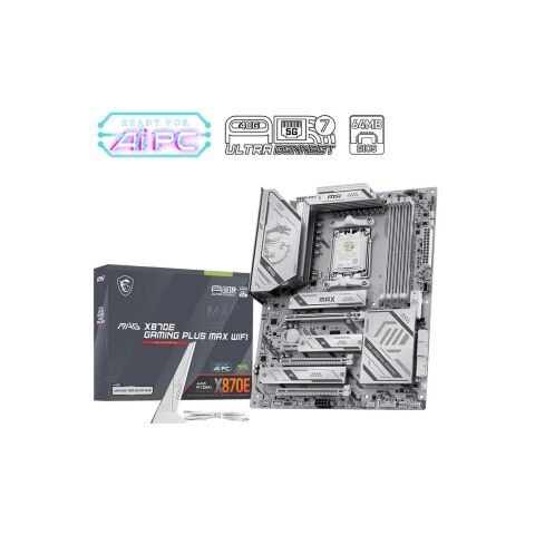Материнская плата MSI MAG X870E GAMING PLUS MAX WIFI - Системные (материнские) платы  - Системные (материнские) платы 