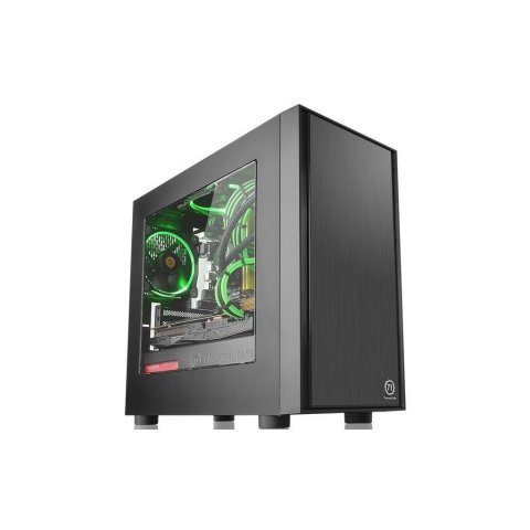 Корпус ThermalTake Versa H17 Black Window (CA-1J1-00S1WN-00) - Нулевой остаток (Feed) - Нулевой остаток (Feed)