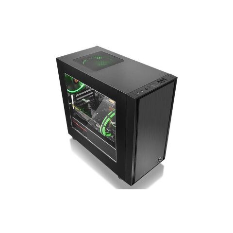 Корпус ThermalTake Versa H17 Black Window (CA-1J1-00S1WN-00) - Нулевой остаток (Feed) - Нулевой остаток (Feed)