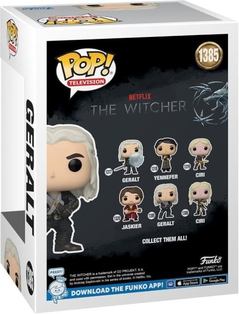 Фигурка Funko Witcher Geralt фанко Ведьмак Геральт 1385 -   -