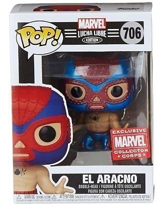 Фигурка Funko Marvel Lucha Libre El Aracno SpiderMan фанко (Exclusive Marvel Collector Corps) 706 -   -  