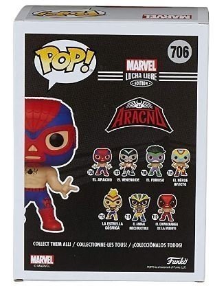 Фигурка Funko Marvel Lucha Libre El Aracno SpiderMan фанко (Exclusive Marvel Collector Corps) 706 -   -  