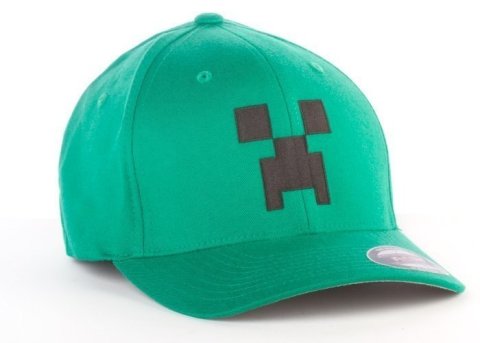 Кепка Minecraft Creeper Flexfit Hat (размер L/XL) -   -
