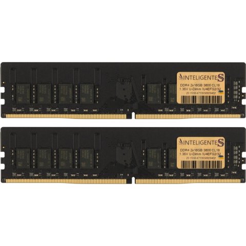 Модуль памяти для компьютера DDR4 32GB (2x16GB) 3600 MHz INTELIGENTES (IU4EFG2/32) - Нулевой остаток (Feed)  - Нулевой остаток (Feed)