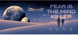 Чашка Abystyle DUNE Fear is the mind-killer Mug кружка Дюна 320 мл.