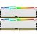 Модуль памяти для компьютера DDR5 32GB 5200 MHz FURY Beast White RGB Kingston Fury (ex.HyperX) (KF552C40BWAK2-32) - Нулевой остаток (Feed)  - Нулевой остаток (Feed) 