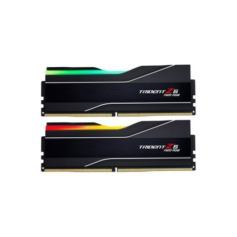 Модуль памяти для компьютера DDR5 64GB (2x32GB) 6000 MHz Trident Z5 NEO RGB G.Skill (F5-6000J3238G32GX2-TZ5NR) - Нулевой остаток (Feed)  - Нулевой остаток (Feed)