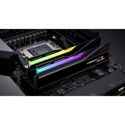 Модуль памяти для компьютера DDR5 64GB (2x32GB) 6000 MHz Trident Z5 NEO RGB G.Skill (F5-6000J3238G32GX2-TZ5NR) - Нулевой остаток (Feed)  - Нулевой остаток (Feed)